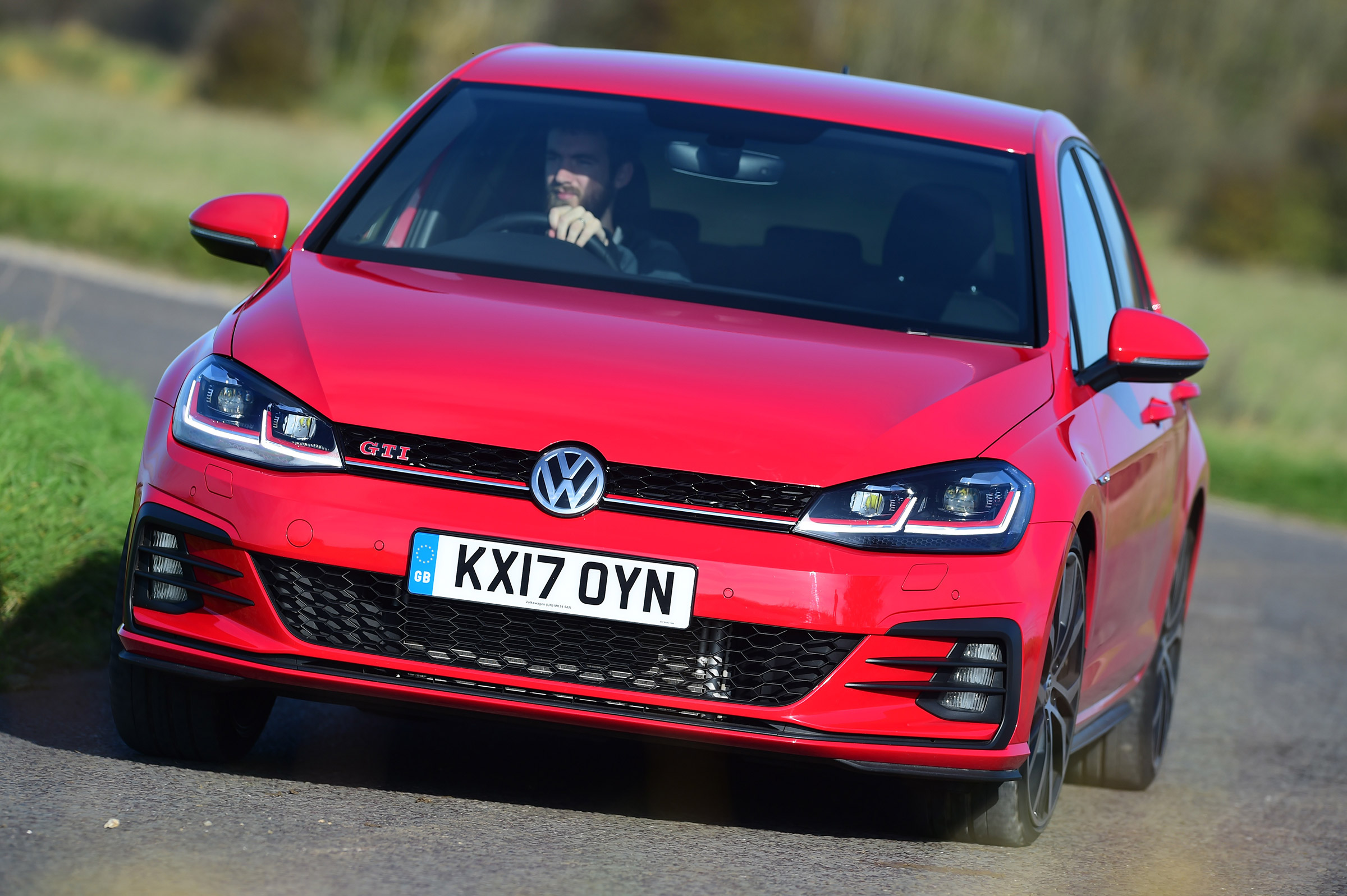 Volkswagen Golf GTI Performance Pack - front cornering