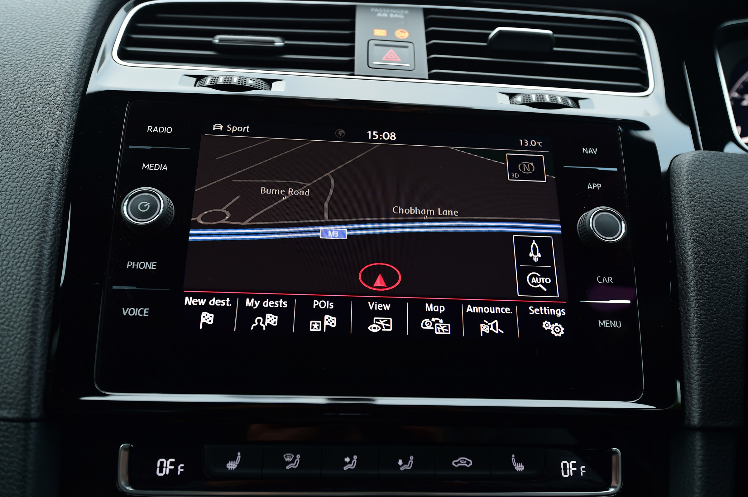 Volkswagen Golf GTI Performance Pack - sat-nav