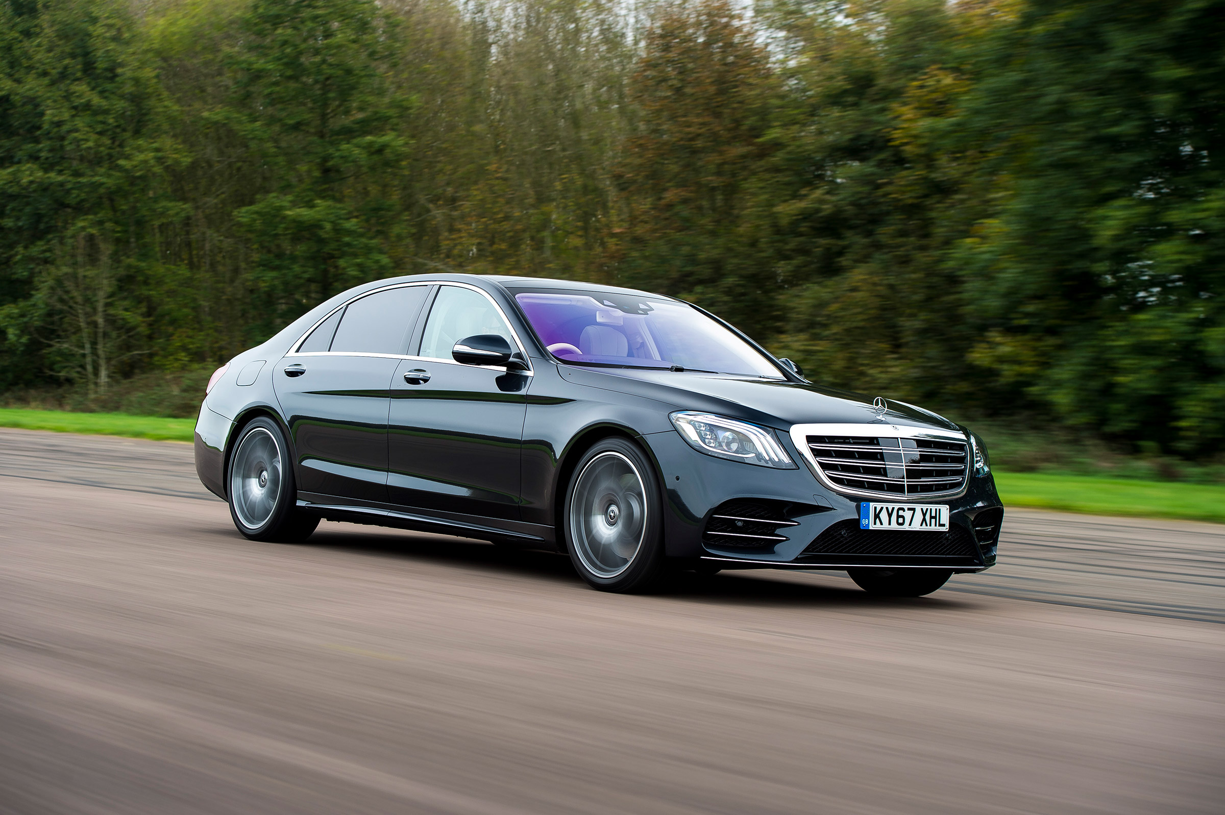 Mercedes S-Class - front action