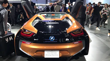 BMW i8 Roadster LA show pics