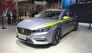 MG 6 motor show front