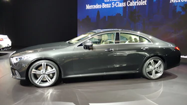 Mercedes CLs LA show pic side