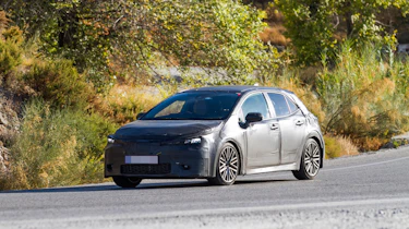 New Toyota Auris spied front side