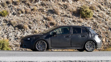 New Toyota Auris spied side