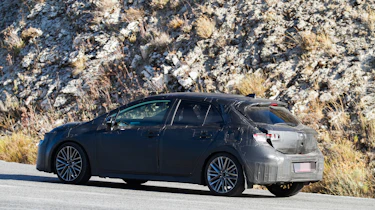 New Toyota Auris spied rear side