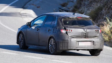 New Toyota Auris spied rear 3/4