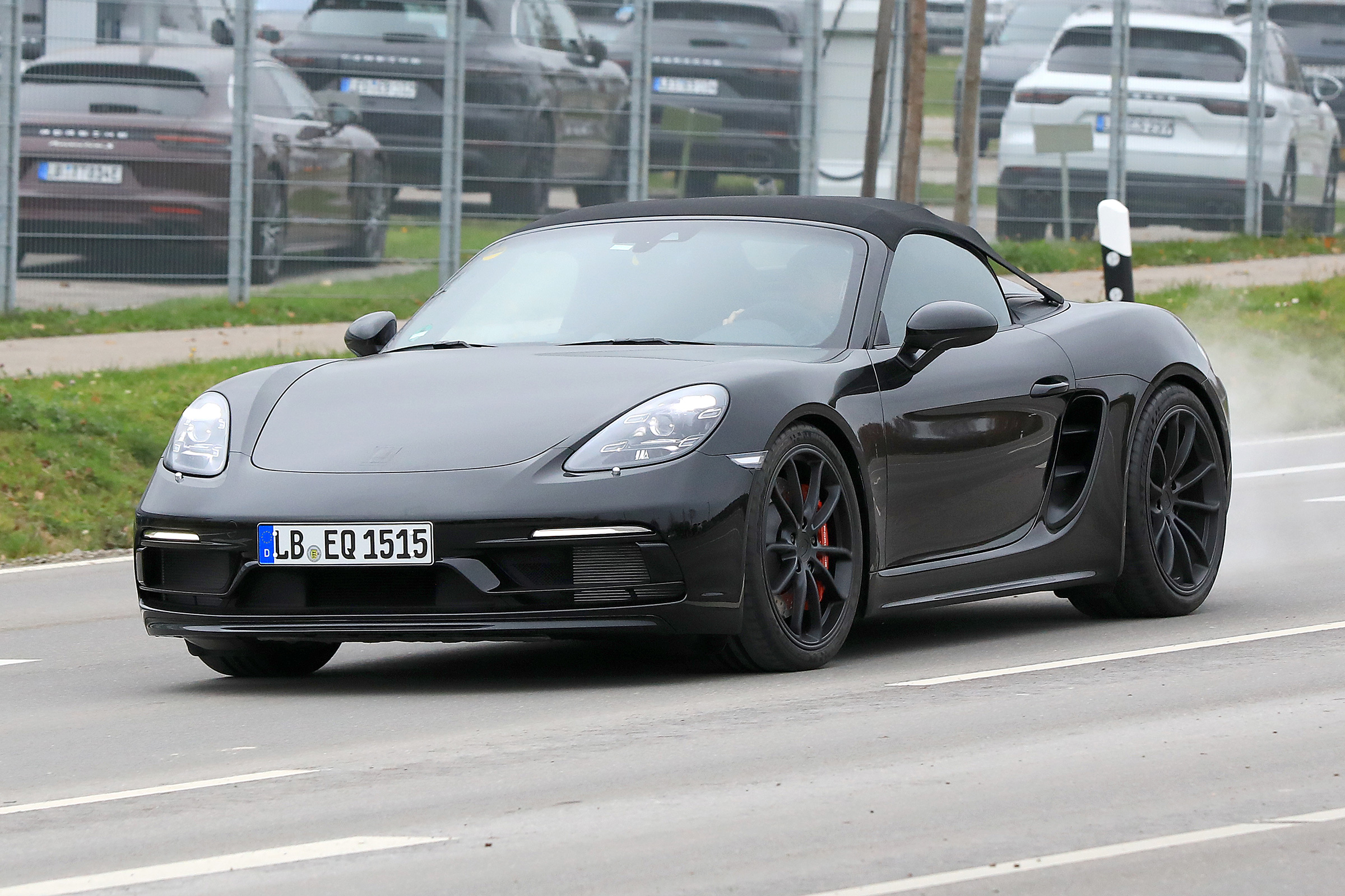 Porsche 718 Boxster Spyder - front