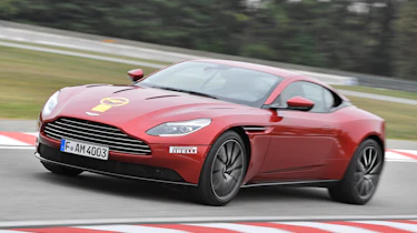 Aston Martin DB11 - Golden Steering Wheel 2017 front action