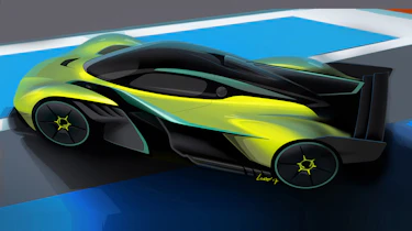 Aston Martin Valkyrie AMR Pro - above
