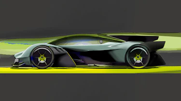 Aston Martin Valkyrie AMR Pro - side