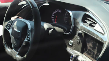 Corvette ZR1 interior close-up