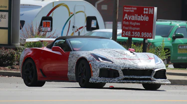 Corvette ZR1 front quarter
