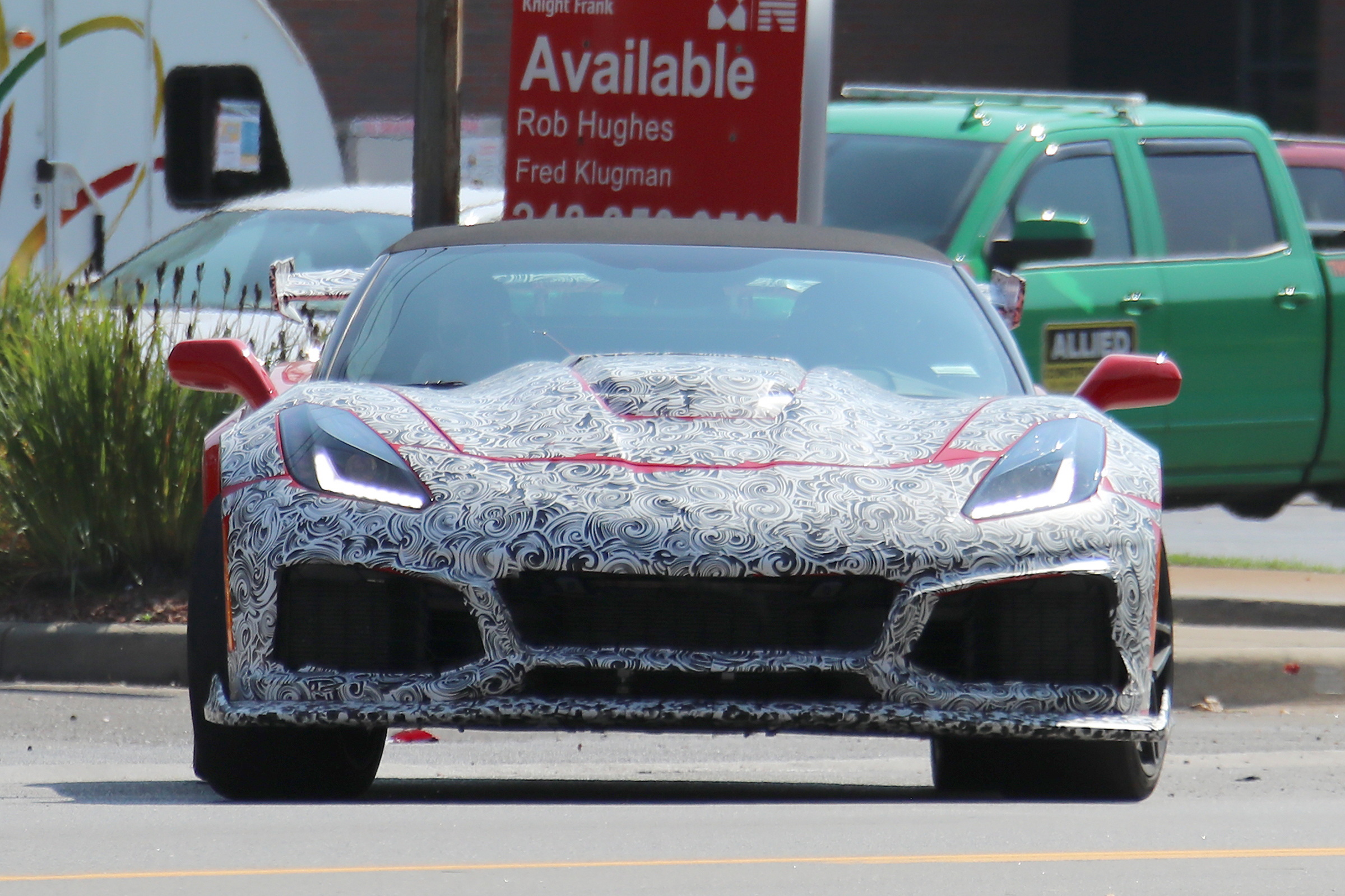 Corvette ZR1 front