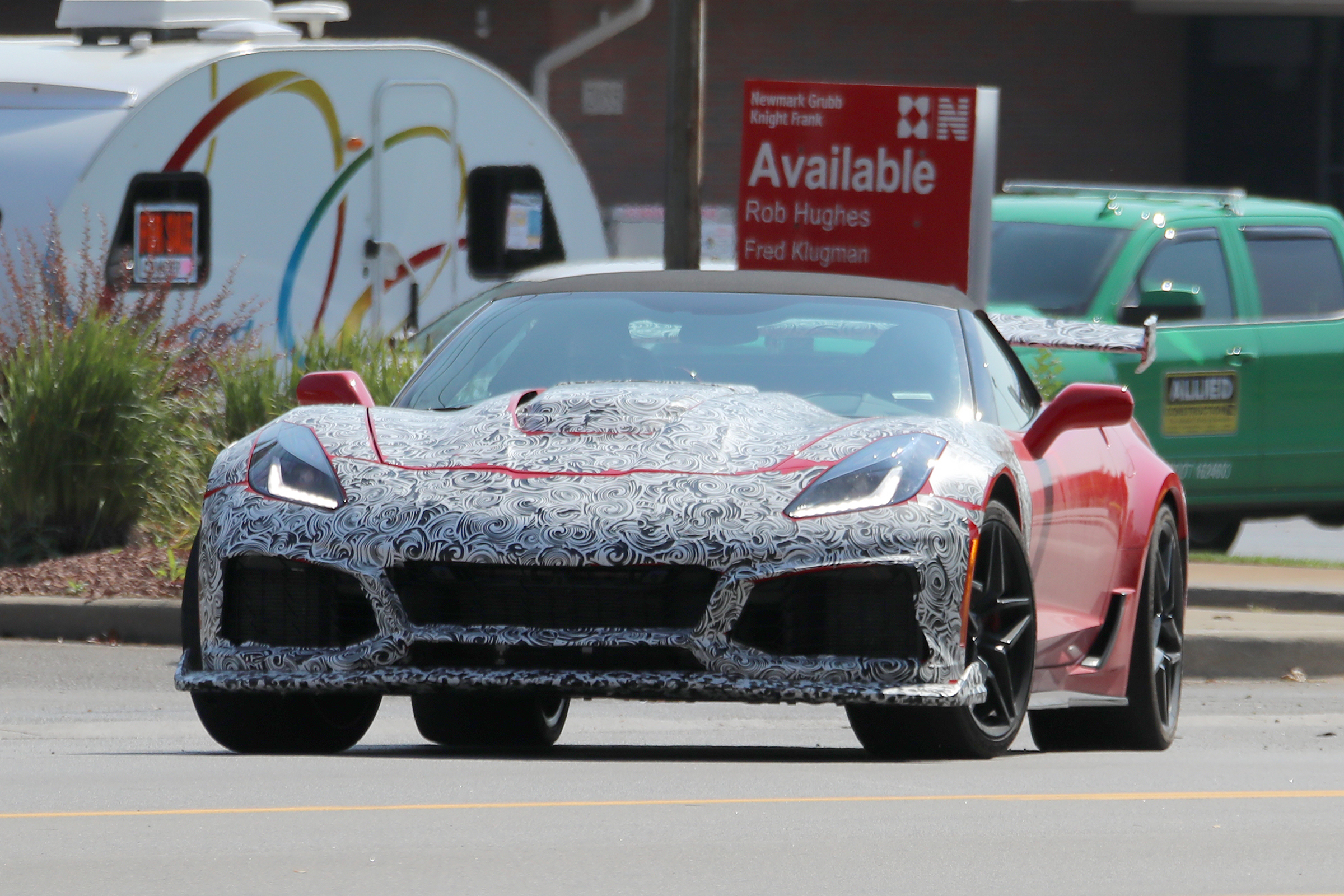 Corvette ZR1 front