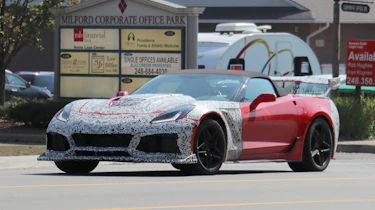 Corvette ZR1 front quarter