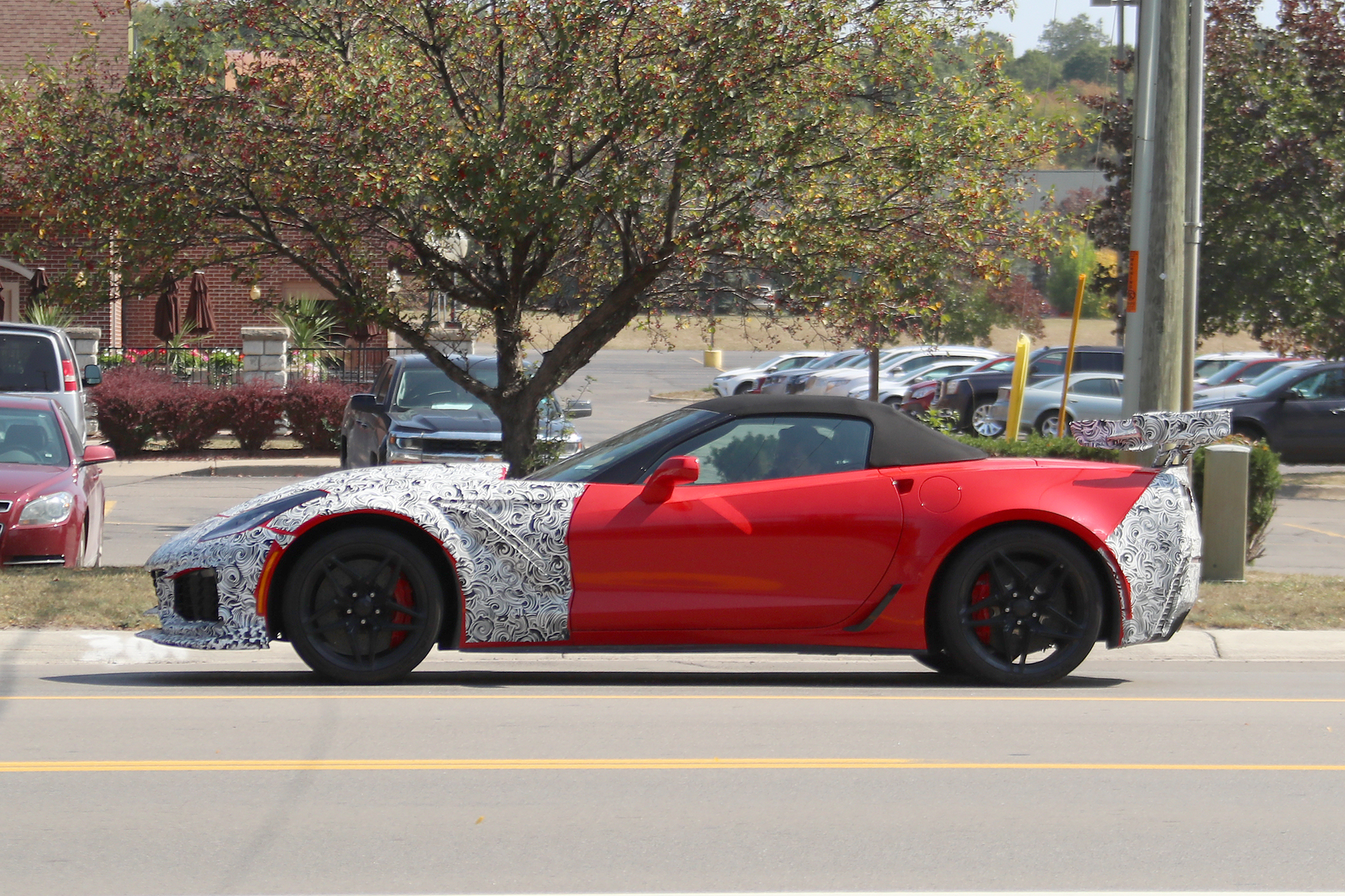 Corvette ZR1 side