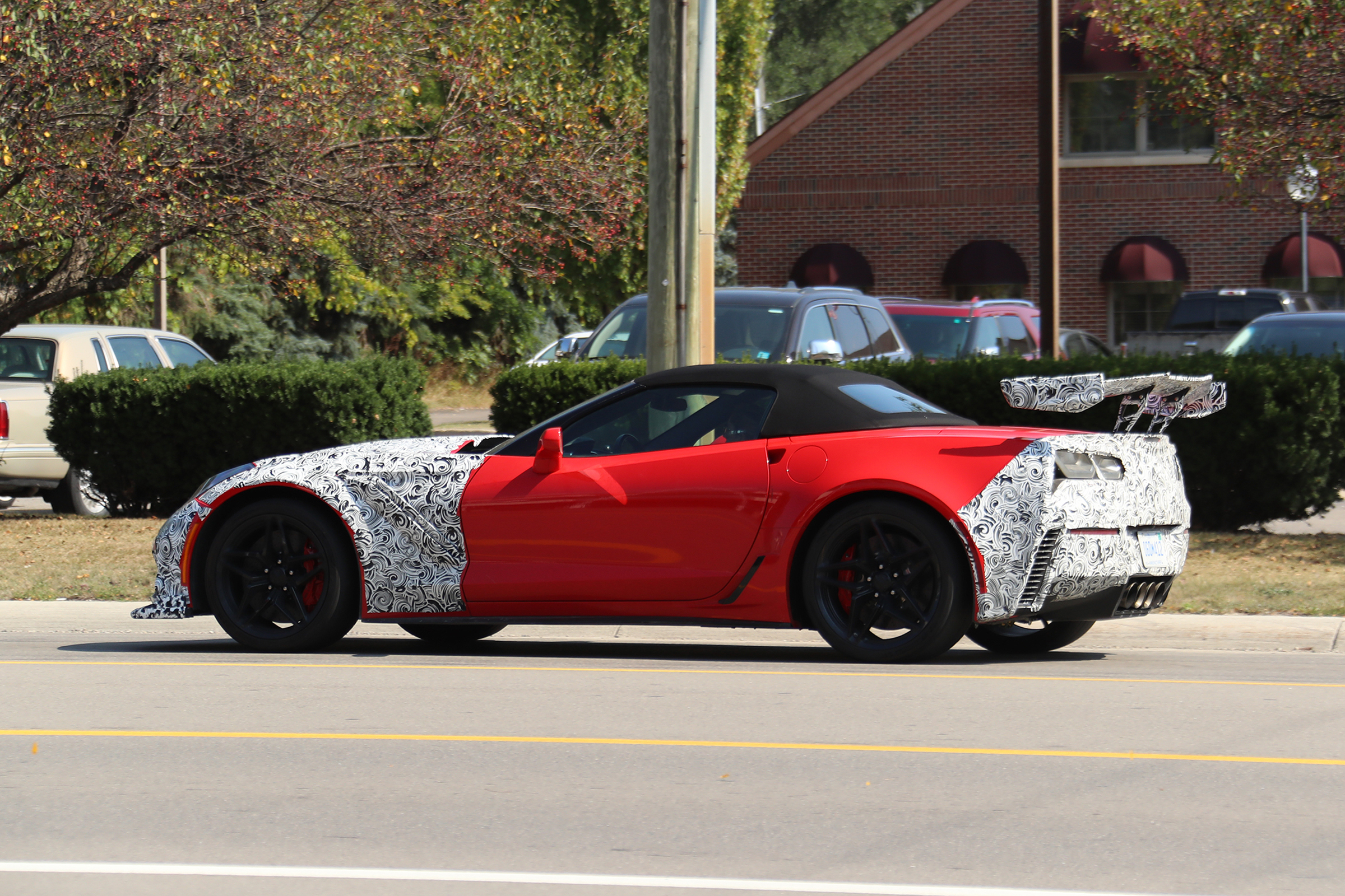 Corvette ZR1 side