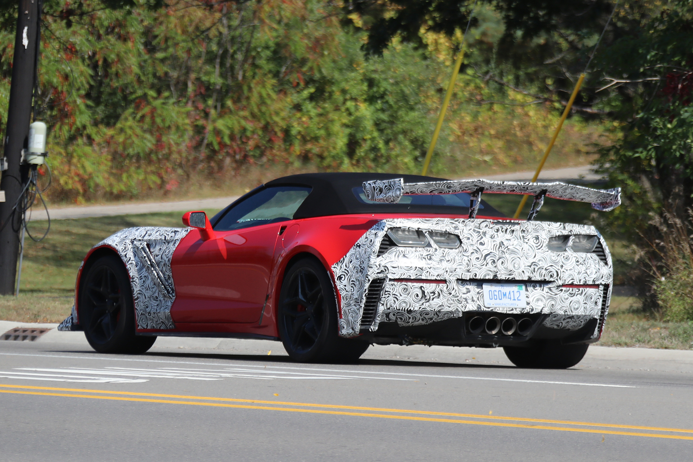 Corvette ZR1 rear