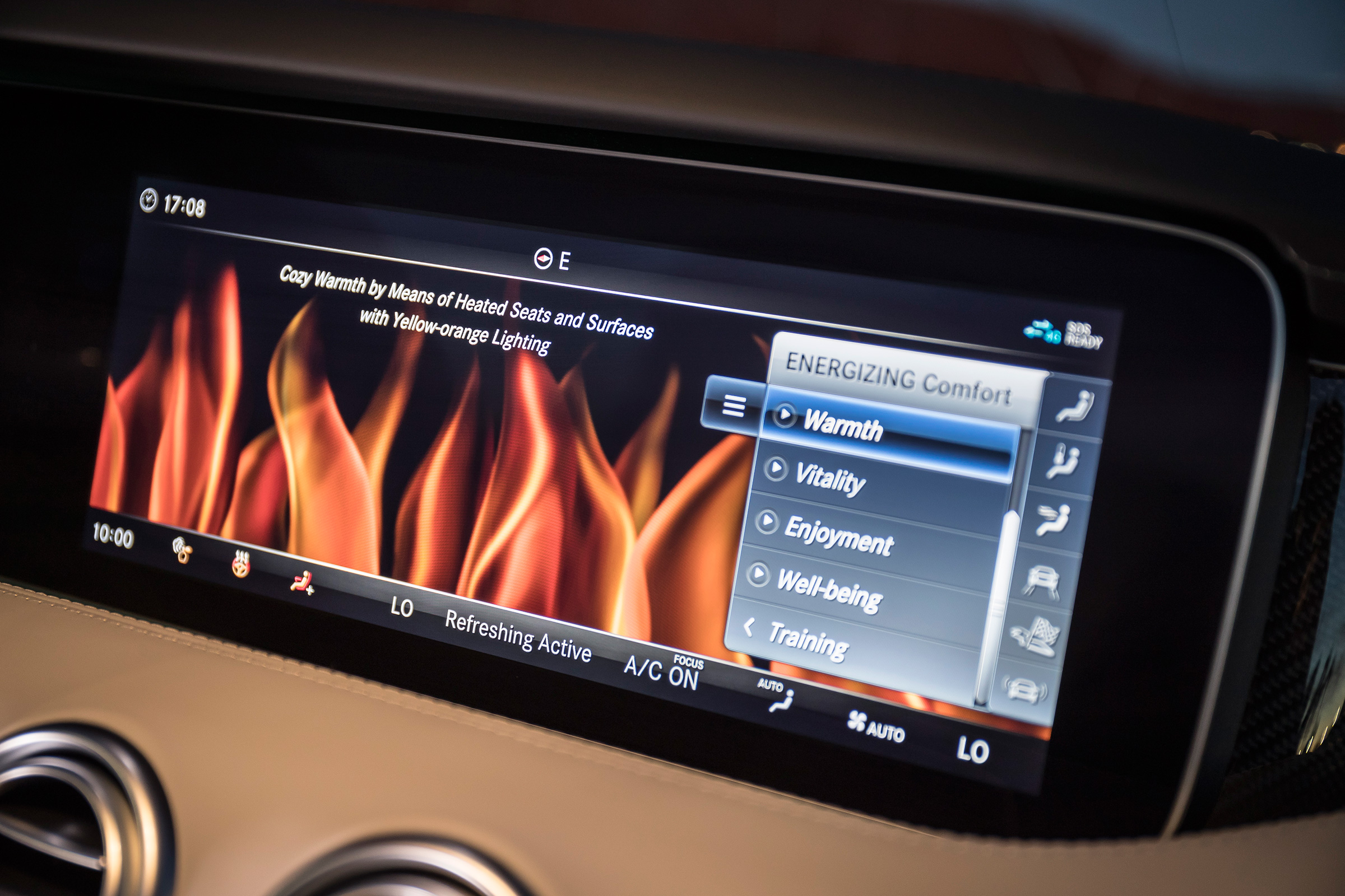 Mercedes S-Class coupe - infotainment