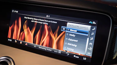 Mercedes S-Class coupe - infotainment