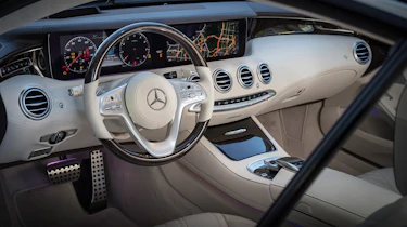 Mercedes S-Class coupe - steering wheel