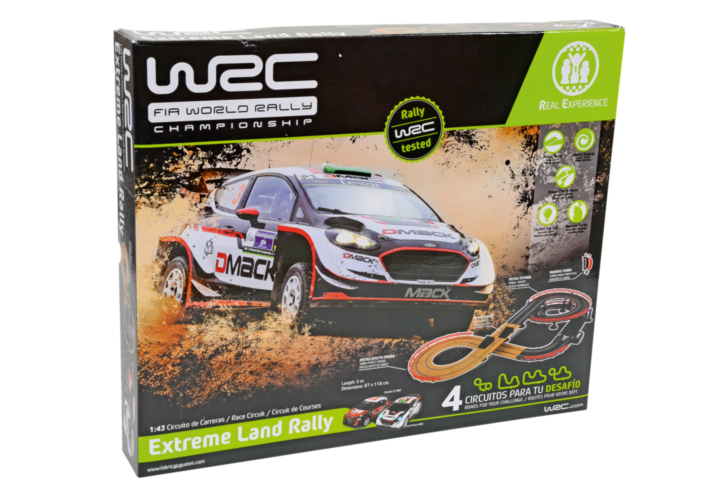 Best Scalextric and slot car sets 2017/2018 - WRC Extreme Land Rally