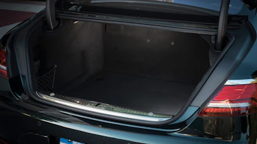 Mercedes S-Class coupe - boot