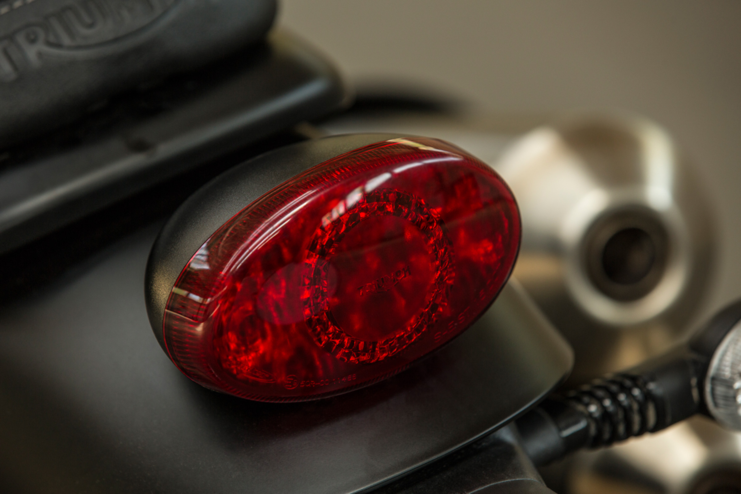 Triumph Street Scrambler review - tail light