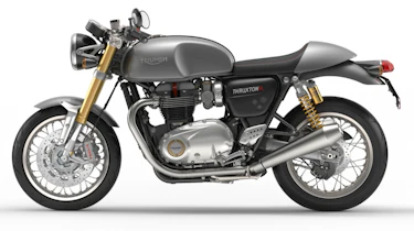 Triumph Thruxton R review - grey side