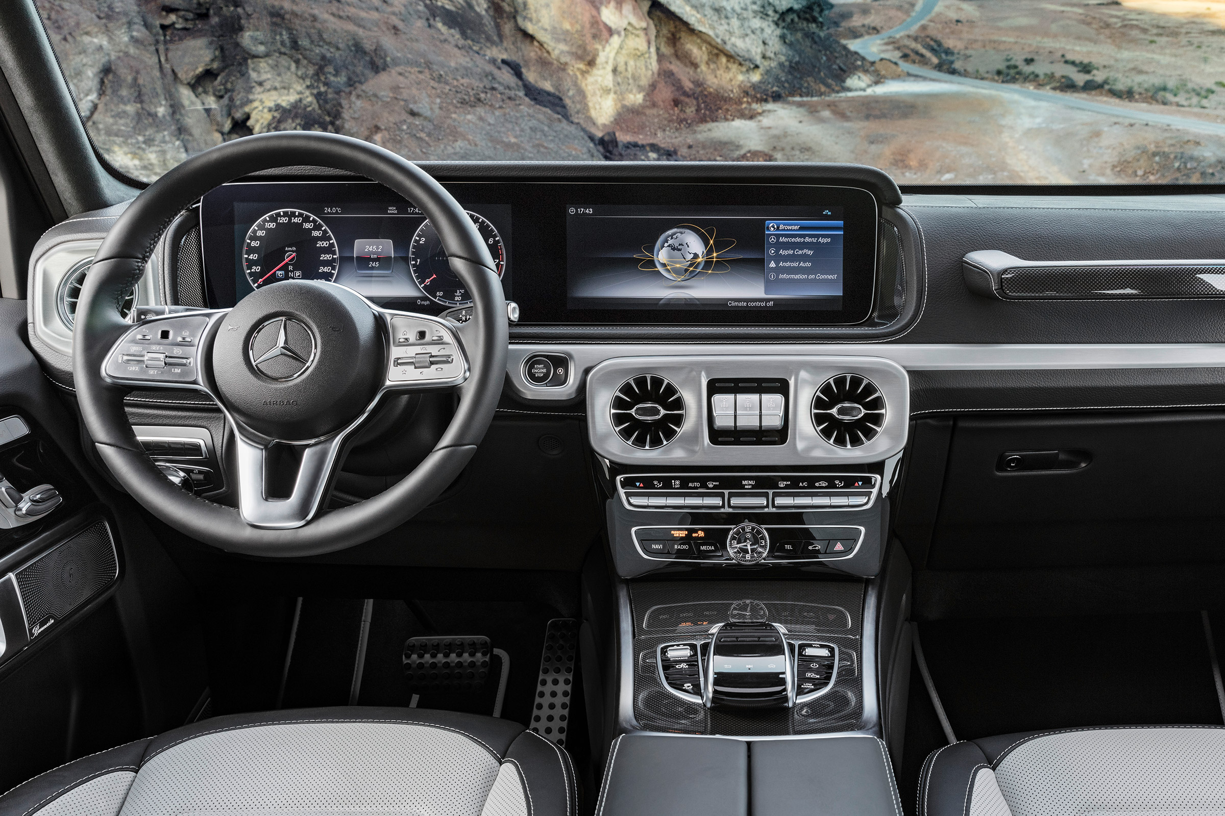 Mercedes G-Class - dash