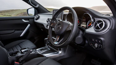 Mercedes X-Class review - interior driver