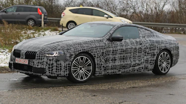 BMW 8 Series - spy shot header