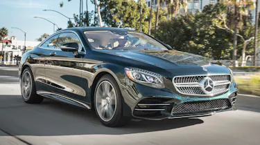 Mercedes S-Class coupe - front