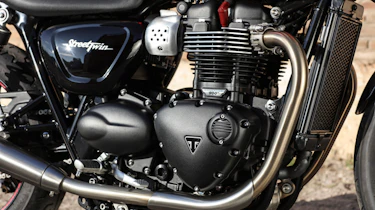 Triumph Street Twin review - engine close up