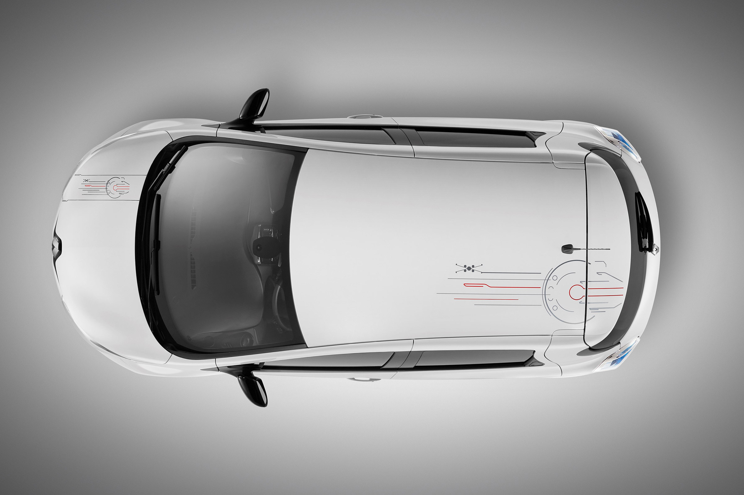 Renault Zoe Star Wars special edition - above
