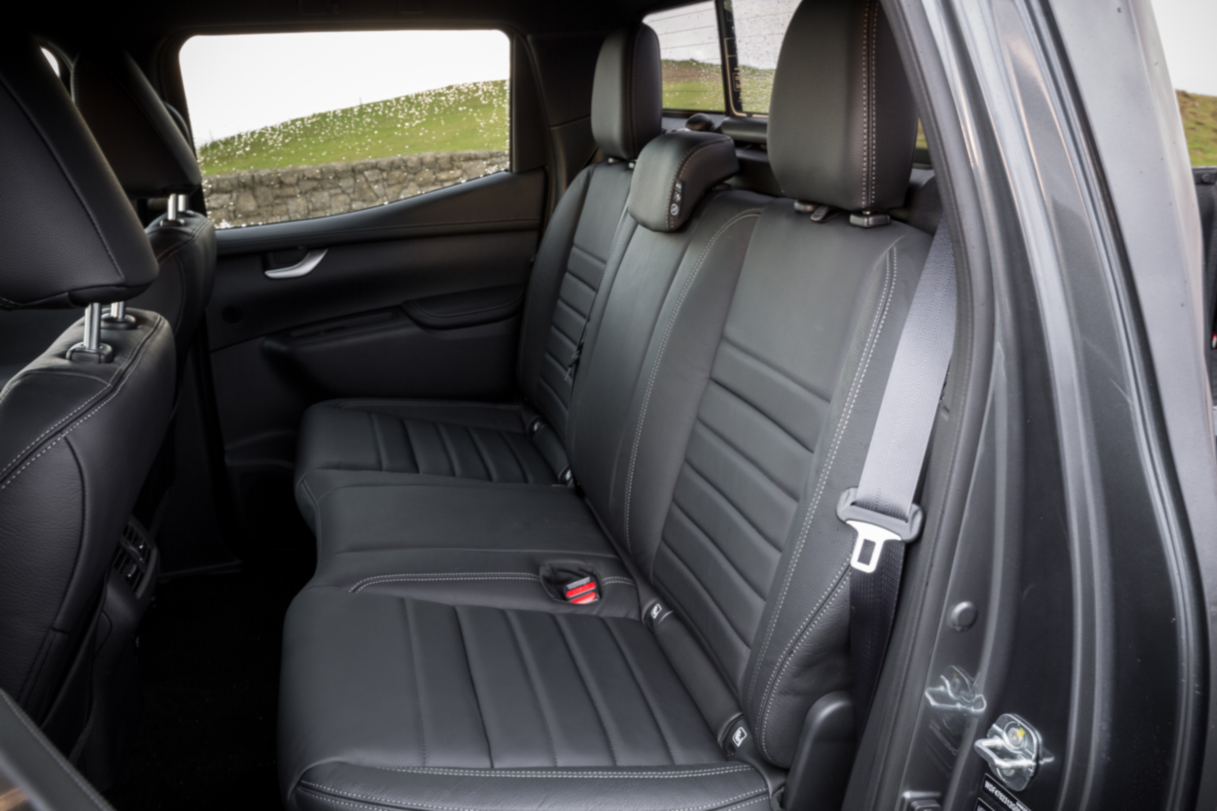Mercedes X-Class review - interior rear
