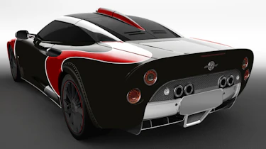 Spyker C8 Aileron - rear