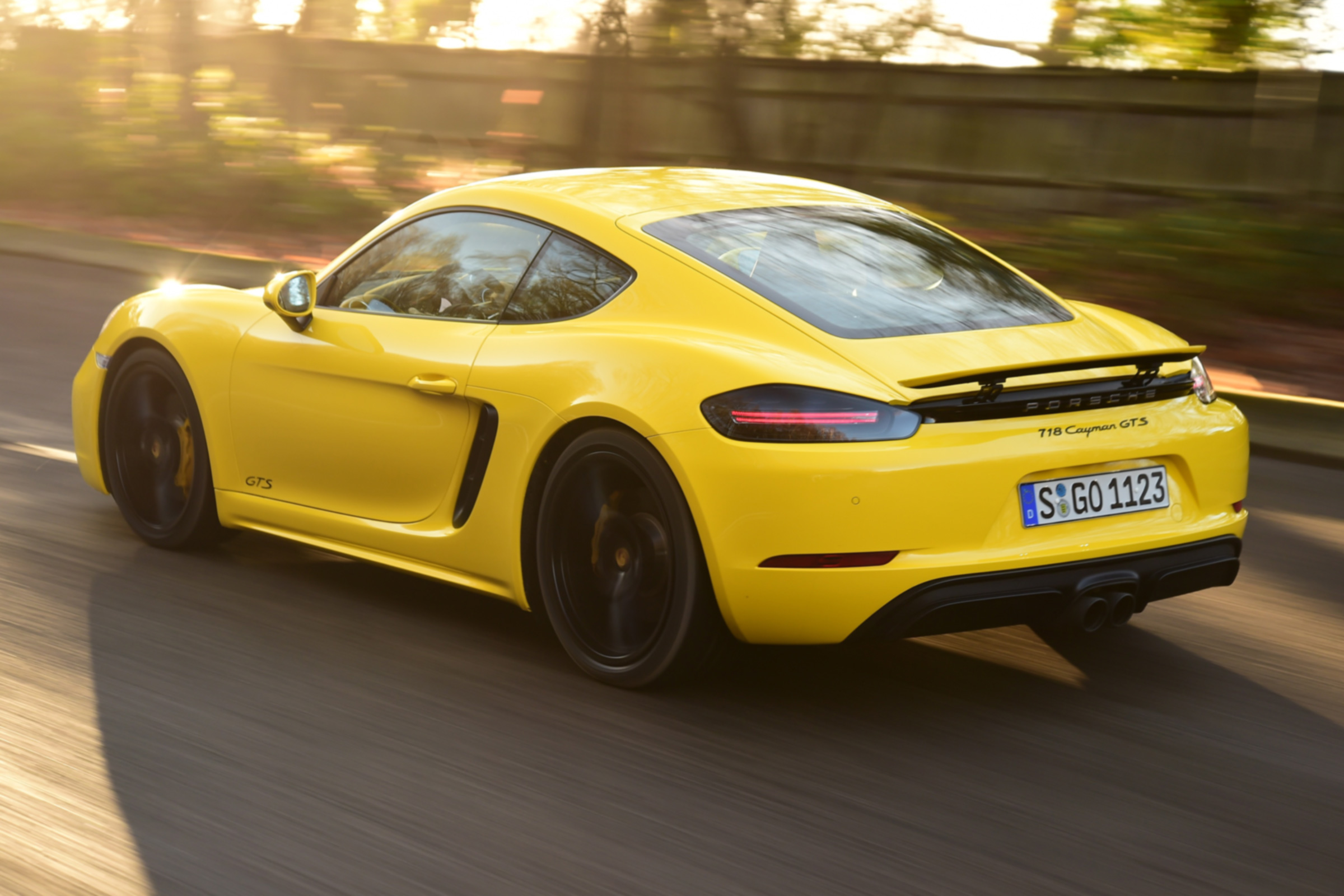 New Porsche Cayman GTS review - rear