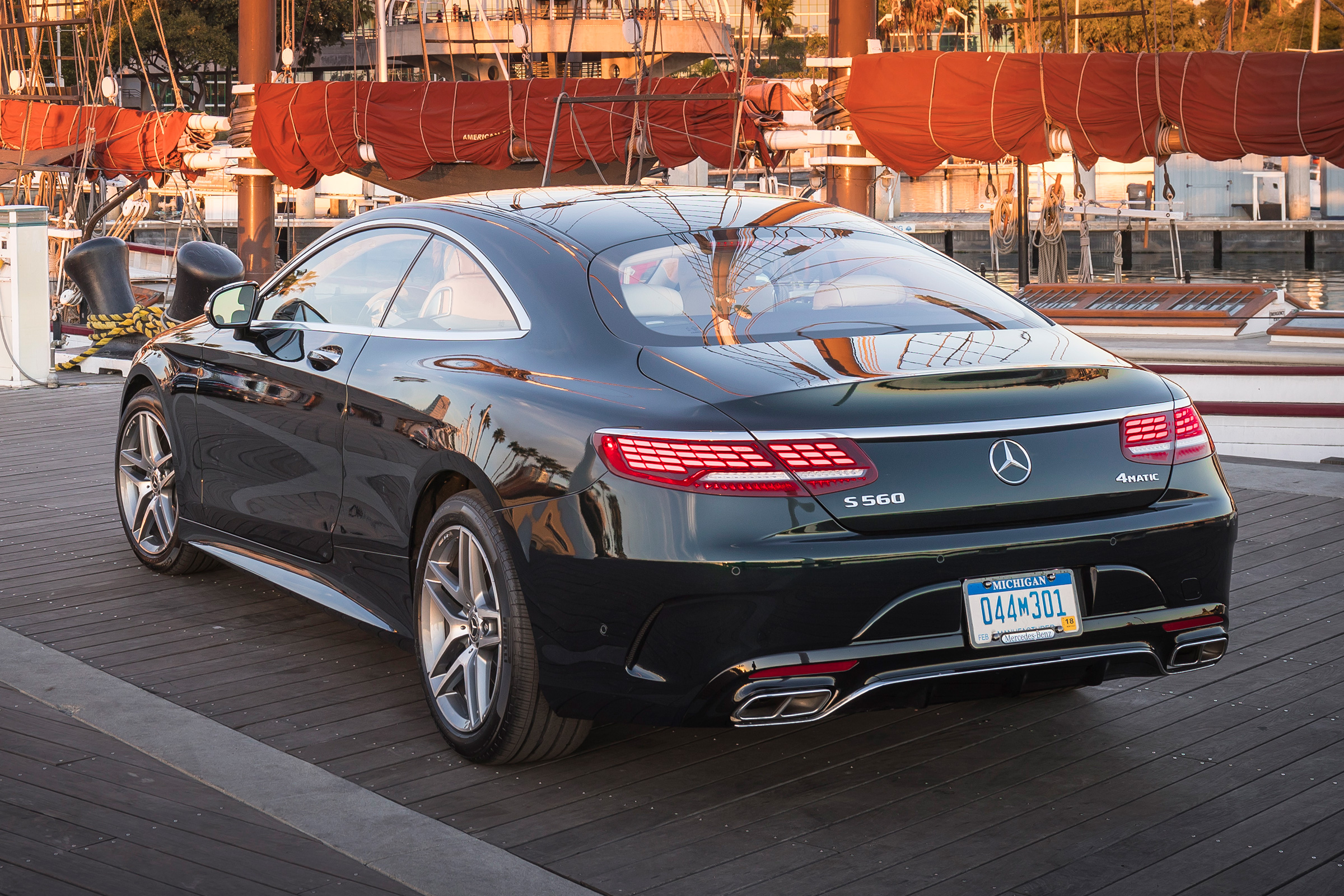 Mercedes S-Class coupe - rear