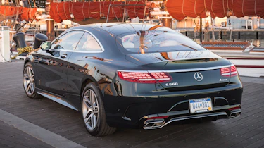 Mercedes S-Class coupe - rear