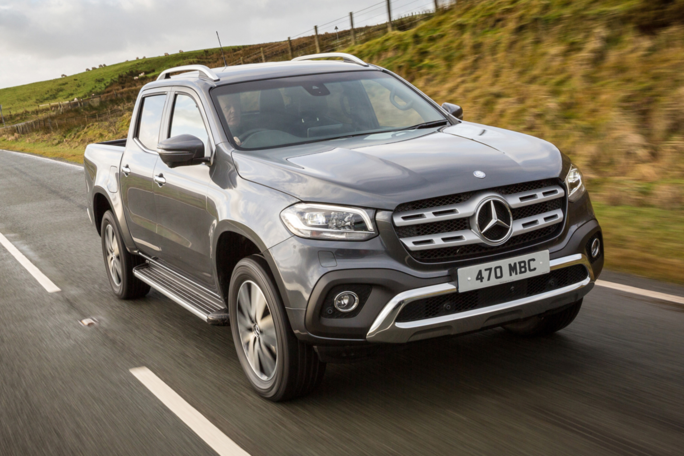 Mercedes X-Class review - front quarter