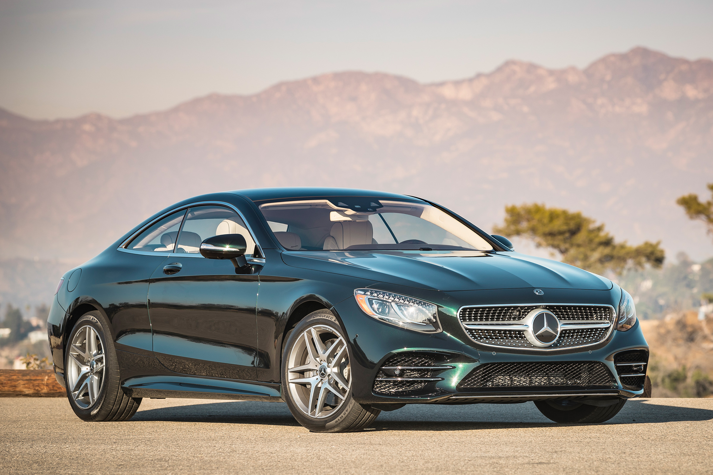 Mercedes S-Class coupe - front