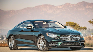 Mercedes S-Class coupe - front