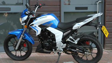 Lexmoto Venom review - rear side
