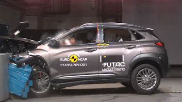 Hyundai Kona - Euro NCAP crash