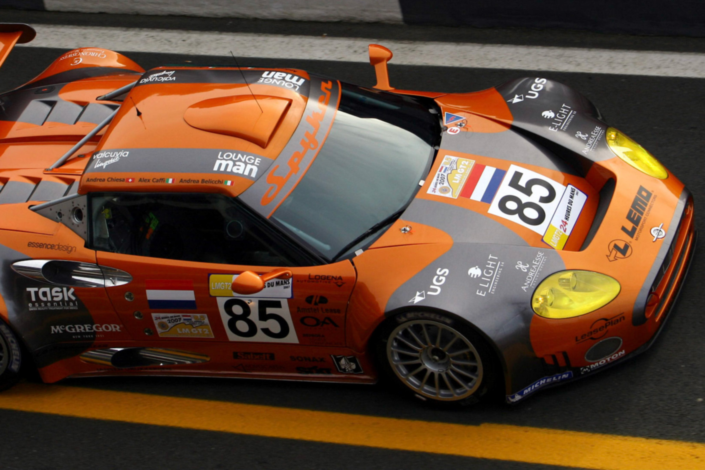 Spyker C8 Aileron - Le Mans team