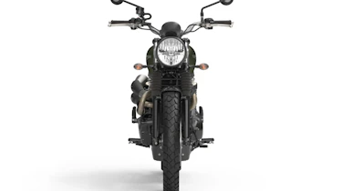 Triumph Street Scrambler review - front static