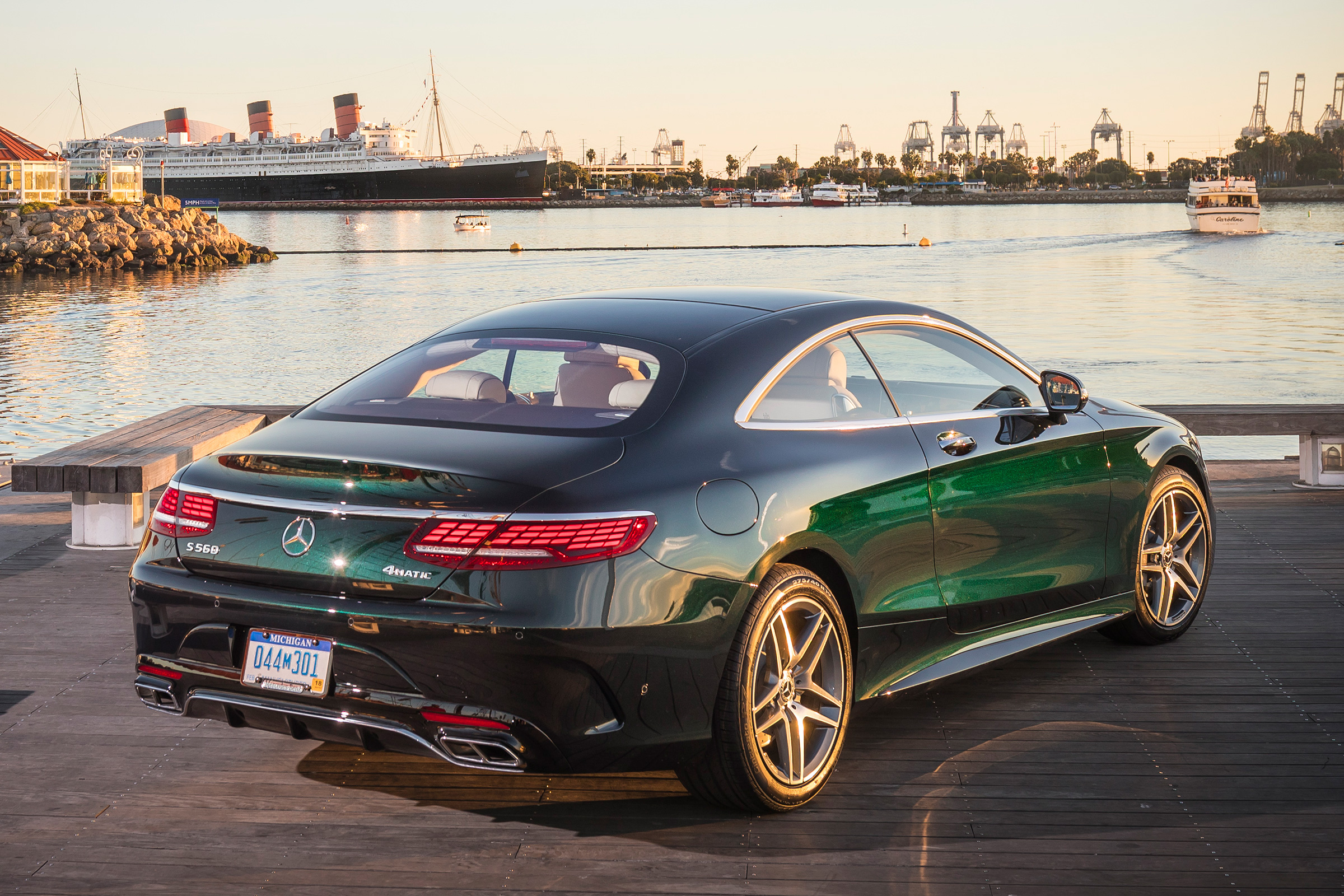 Mercedes S-Class coupe - rear