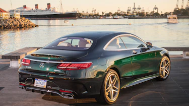 Mercedes S-Class coupe - rear
