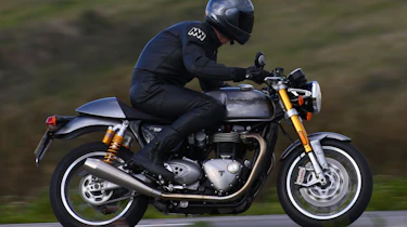 Triumph Thruxton R review - side profile